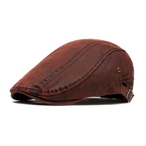 Men's Vintage Distressed Beret