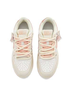 Zapatos casuales versátiles con estampado de rosas