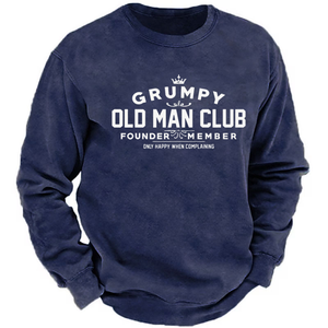 Sudadera de algodón del Club del Viejo Gruñón - Personalizada