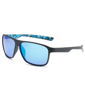 Herren-Rundum-Sportbrille mit quadratischem Rahmen zum Autofahren und Radfahren