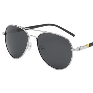 Herren 209 Metall Federbein Retro Modebrille