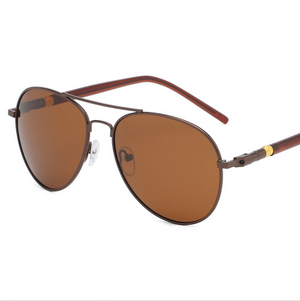 Herren 209 Metall Federbein Retro Modebrille