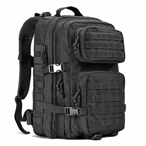 USA-Flaggendruck Outdoor 3P multifunktionaler 45L taktischer Rucksack mit großem Fassungsvermögen Tarnfeld wasserdichter Sport-Bergsteigerrucksack