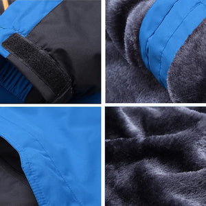 Chaqueta con capucha para hombre, chaqueta de esquí, chaqueta polar para senderismo, invierno y exteriores
