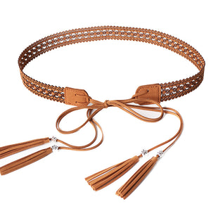 Cadena de cintura hueca de estilo étnico