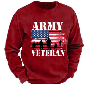 Sudadera de veterano del ejército