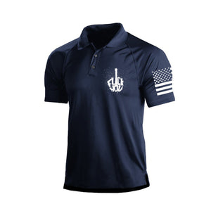 POLO RAGLÁN CON GRÁFICO FXXK