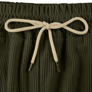 Men's Casual Striped Texture Casual Shorts