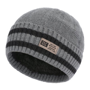 Men's Versatile Warm Knitted Hat