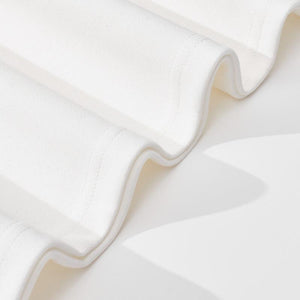 Polo informal de manga larga raglán con solapa de color liso para hombre