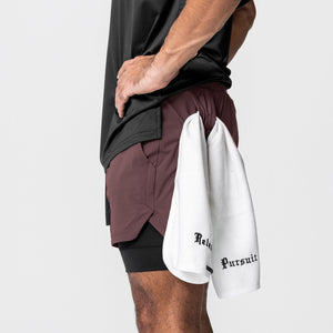 PANTALONES CORTOS PARA CORRER ESENCIALES, 2 EN 1, CON BOLSILLO DE COLORES Y ENTREPIERNA DE 5"