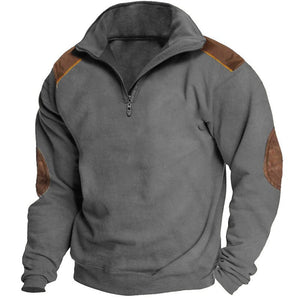 NEUER HERREN-POLOP-HOODIE MIT STEHKRAFT UND REISSVERSCHLUSS