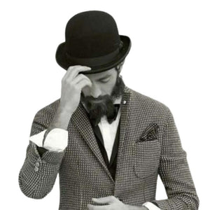 Sombrero de jazz clásico retro de estilo británico para hombre