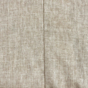 Chaqueta informal de lino con bordado, cuello alto y botonadura sencilla, corte entallado para hombre