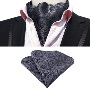 Bufanda clásica de jacquard de estilo británico para hombre