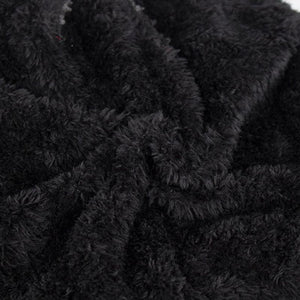 Men's Vintage Plush Lined Warm Knitted Hat