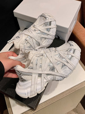 Zapatillas informales con cordones de High Street