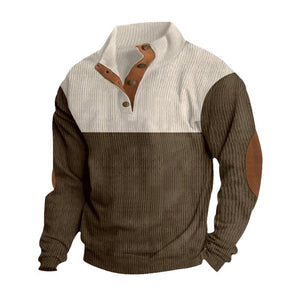 HENRY LANGÄRMLIGER SPORT-HOODIE MIT STEHKRAGEN