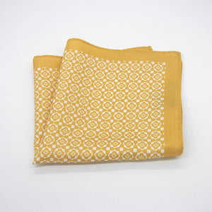 Bufanda de bolsillo estilo blazer de seda con estampado clásico vintage británico para hombre