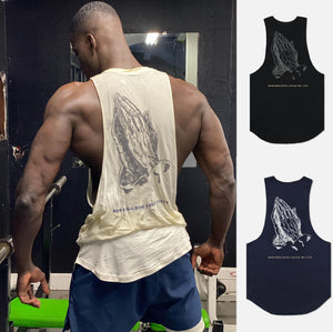 CAMISETA DE FITNESS DE ALGODÓN