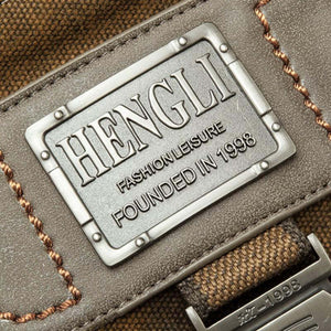 Men's Retro Large-capacity Crossbody Portable Canvas Bag