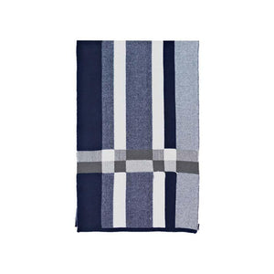 Bufanda cálida de punto con patrón de estilo británico para hombre