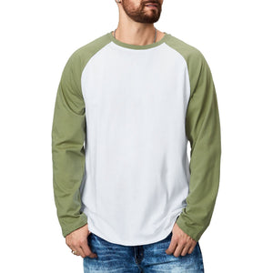 CAMISETA DE MANGA LARGA CON GRÁFICO RAGLÁN ESSENTIALS