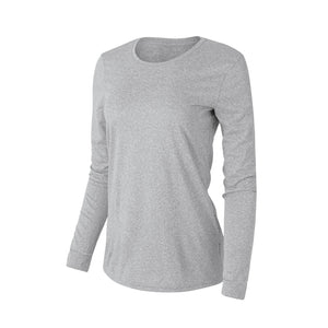 CAMISETA ESENCIAL DE MANGA LARGA PARA MUJER