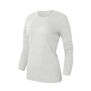 CAMISETA ESENCIAL DE MANGA LARGA PARA MUJER