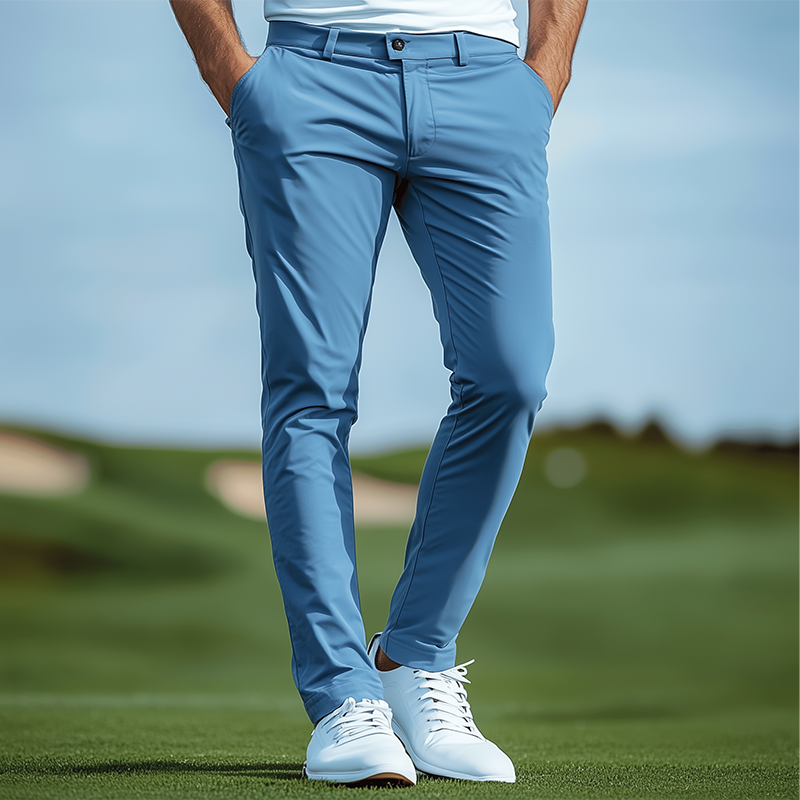 Men's Spring And Summer Classic Business Twill Suit Pants