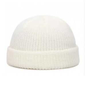 Gorro de lana cálido de punto para exteriores para hombre, para otoño e invierno. 