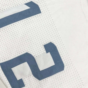 Camiseta deportiva de manga corta con cuello redondo y estampado de jacquard para hombre