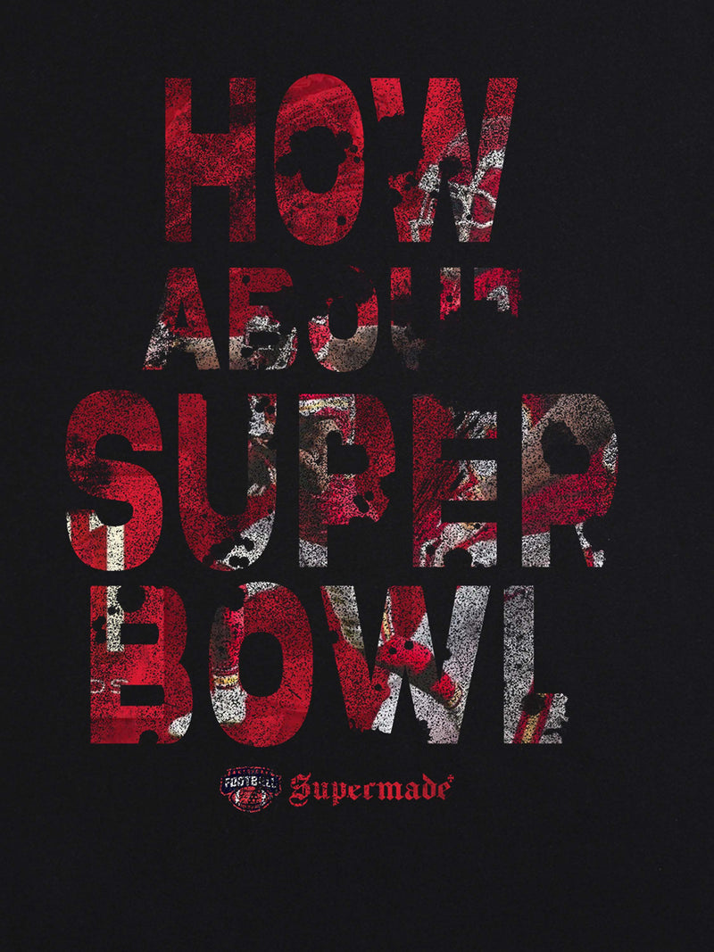 Original Distressed Letters Super Bowl Football Game T-shirt