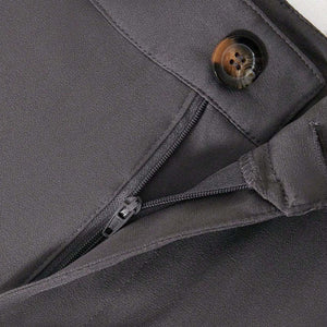 Pantalones de traje de mezcla de colores sólidos para hombre 