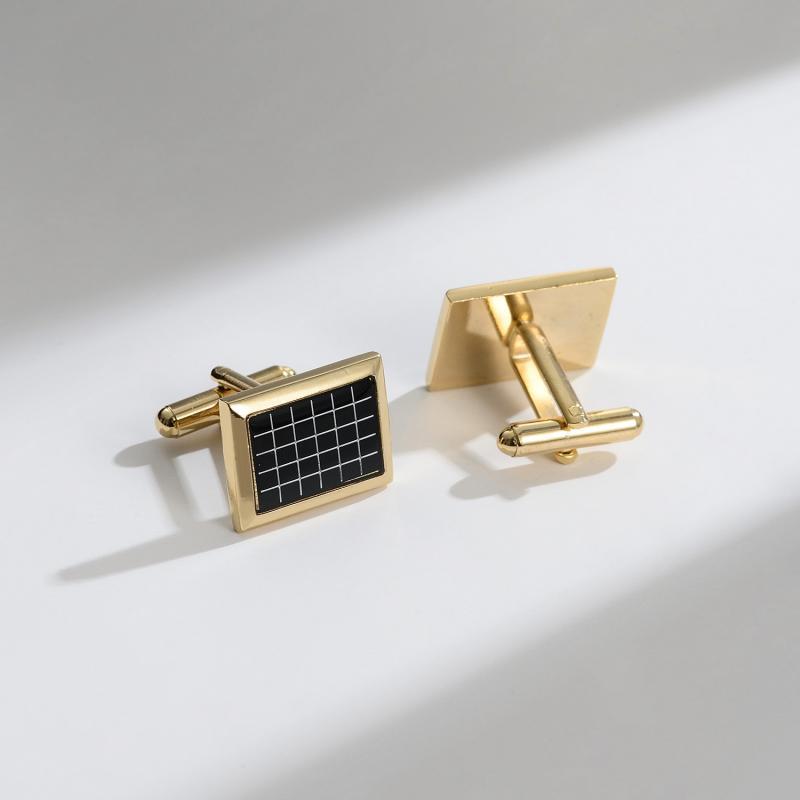 Men's Classic Business Suit Shirt Copper Cufflinks