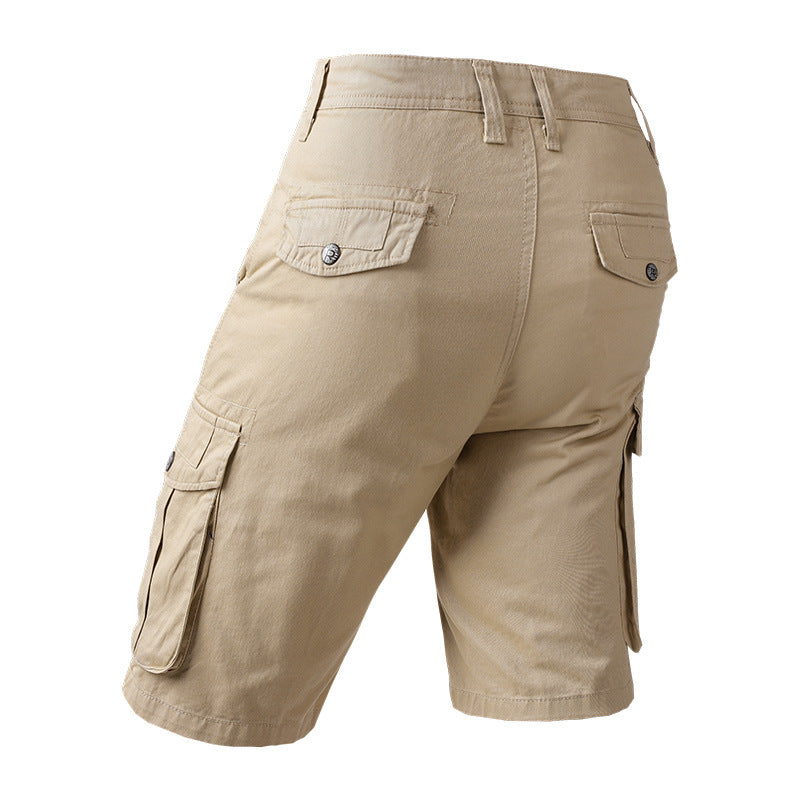 MEN'S 100% COTTON CASUAL PANTS, WORKWEAR SHORTS