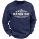 Grumpy Old Man Club COTTON Sweatshirt-Personalized