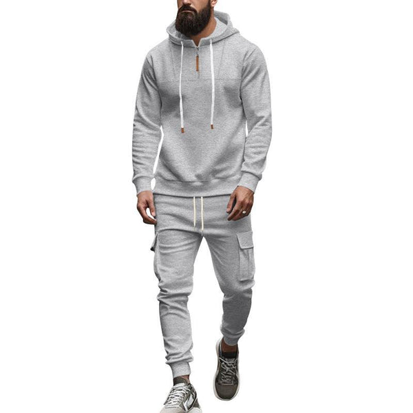 Conjunto de sudadera y pantalón deportivo holgado para hombre