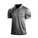 MEMORIAL DAY PRINT RAGLAN GRAPHIC POLO SHIRT