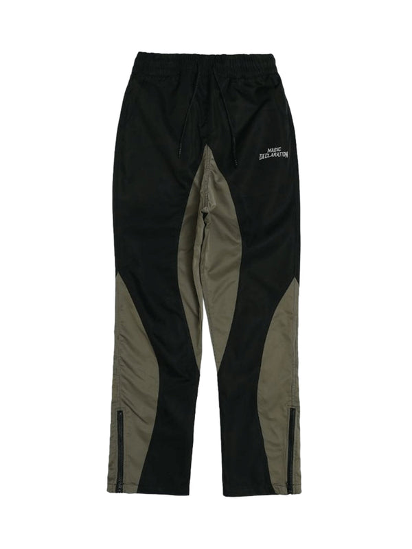 Retro Street Hip-hop Colorblock Trousers