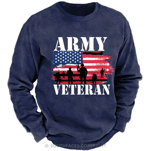 Sudadera de veterano del ejército