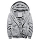 Men's Casual Fleece Hooded Jacket