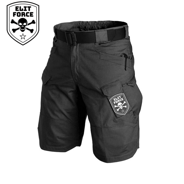 ETIT FORCES TACTICAL MULTI POCKETS 11'' INSEAM PERFORMANCE CARGO SHORTS WITH BUCKLE BELT