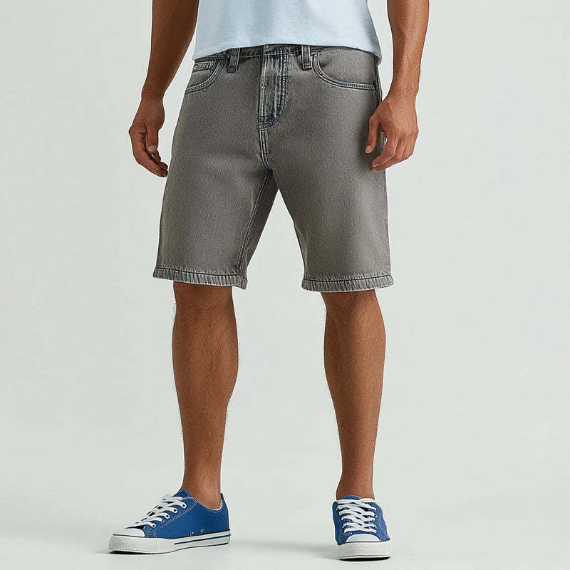 Men's Denim Retro Casual Shorts