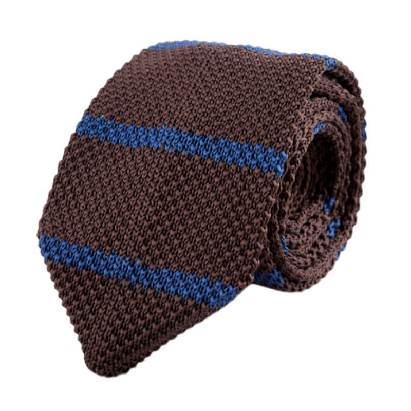 Vintage-Strickkrawatte in Pfeilform für Herren