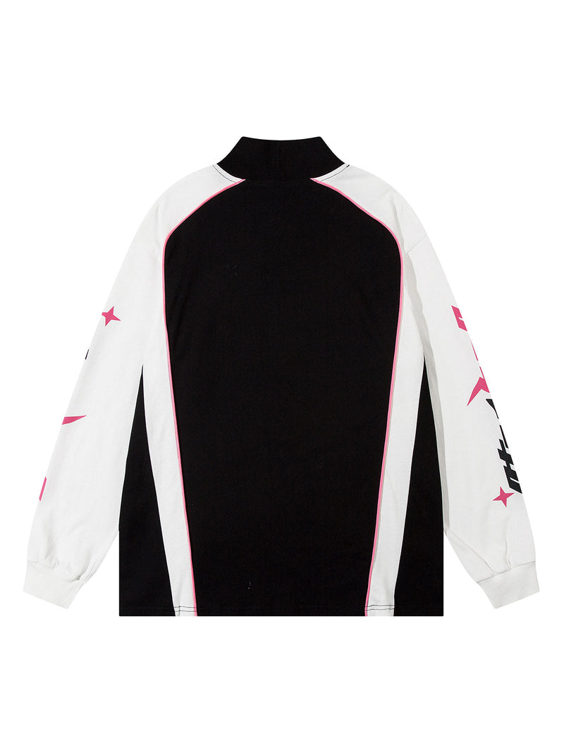 Jersey Long Sleeve Quarter Zip Shirt