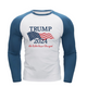 TRP 100% COTTON RAGLAN GRAPHIC LONG SLEEVE T-SHIRT