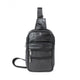Herren Vintage Casual Leder Reißverschluss Umhängetasche Messenger Bag