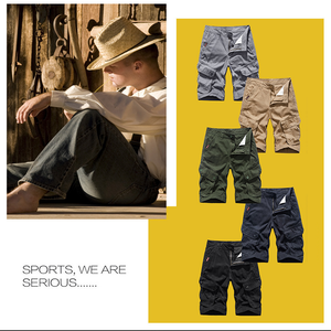 Herren Einfarbige Overalls Shorts Lockere Freizeithose Gerades Bein Vielseitige Sechs-Punkt-Sporthose
