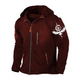 Men's Full Zip Hoodie Outerwear Sweat Jacket